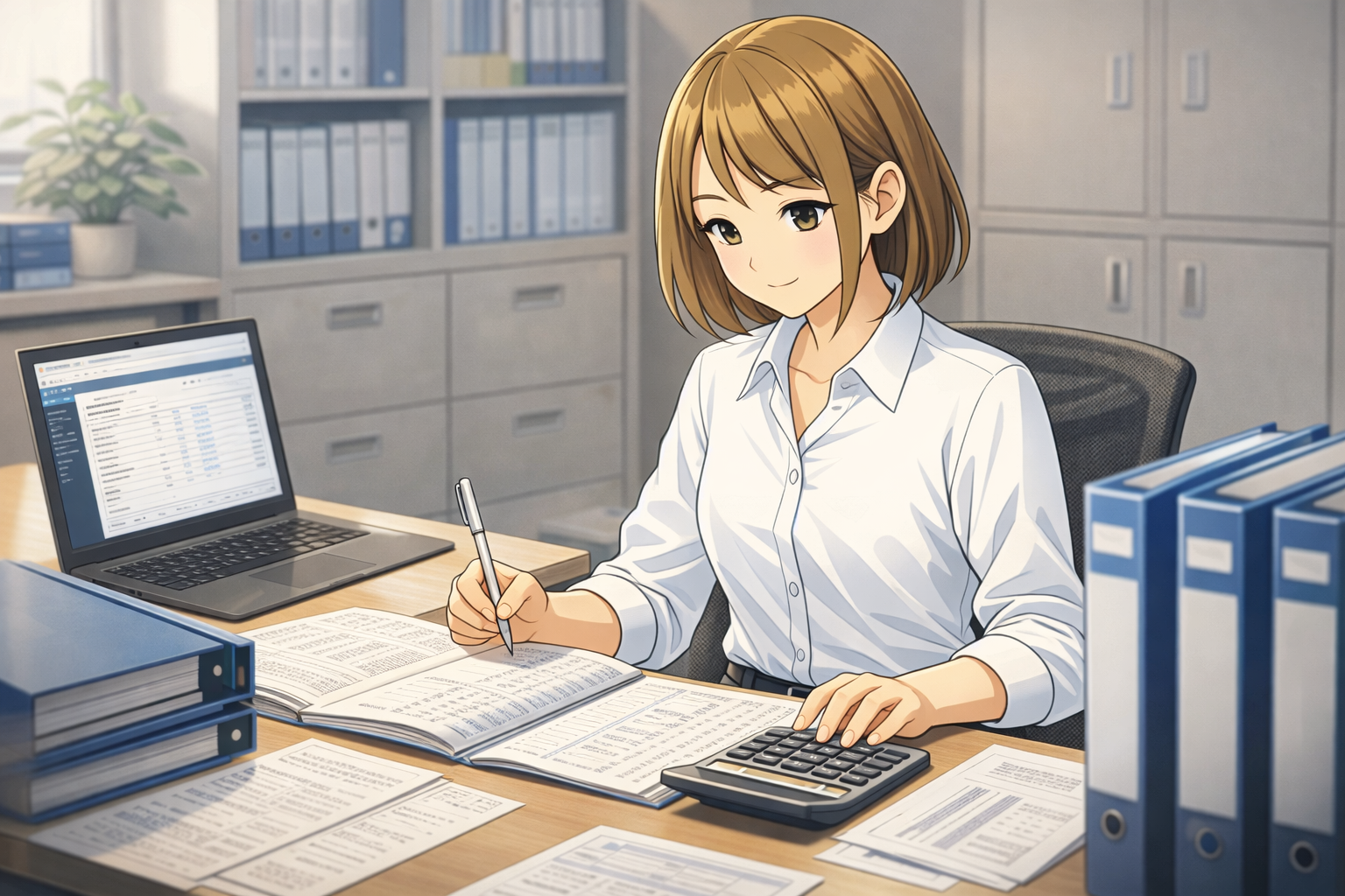 ことみ 仕事風景