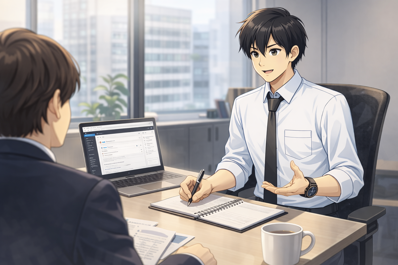 青山誠 仕事風景