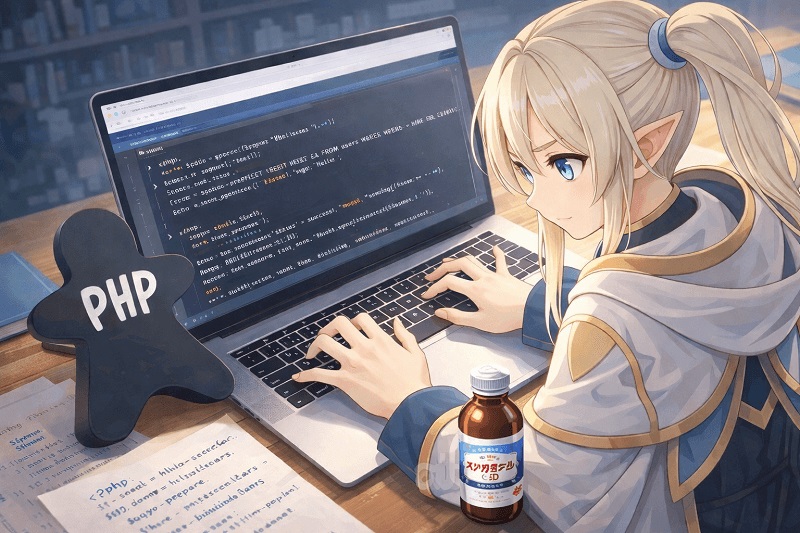 PHPプログラムの作成・修正