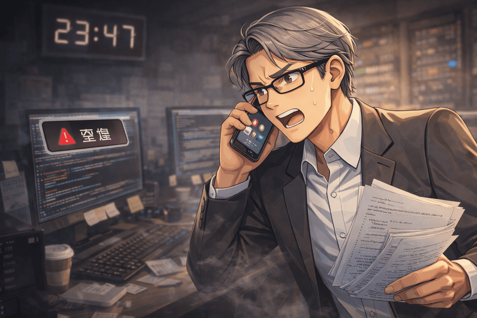 鷹宮 緊急対応中